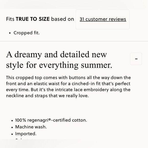 NWT J CREW Lace-trim cropped top in black - Picture 8 of 9